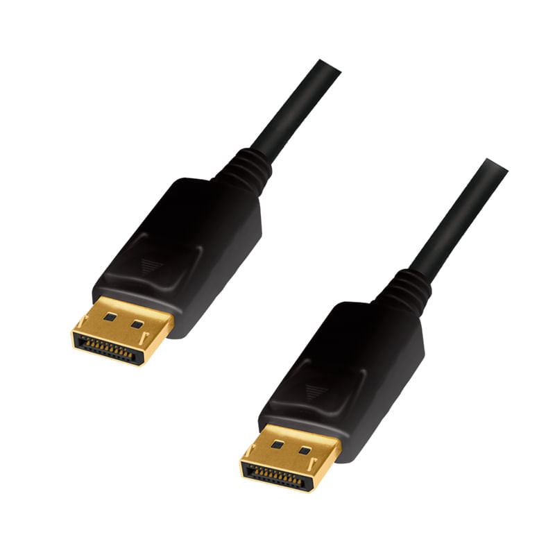 LogiLink---DisplayPort-Kabel---DisplayPort--M--zu-DisplayPort--M----DisplayPort-1.2---5-m---Support-von-4K-60-Hz---Schwa