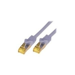 M-Cab 0.5m CAT7 S-FTP cavo di rete Grigio 05 m S/FTP S-STP (CAT7 SFTP RJ45 LSZH 0.5M GREY - 10GBIT RAW PATCH CABLE)