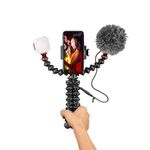 Joby-JB01645-BWW-treppiede-Smartphone-macchina-fotografica-digitale-3-gamba-gambe-Nero-Rosso