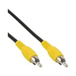 InLine Cavo Cinch - Video - 1x Spina RCA - Spina - Spina colore giallo - 5m