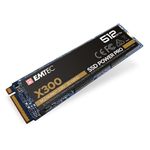 Emtec X300 512 GB M.2 PCI Express 3.0 NVMe 3D NAND