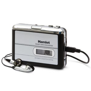 Hamlet Smart Tape Converter mangianastri portatile convertitore audiocassette in mp3 in 3 step