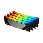 Kingston Technology FURY 128GB 3200MT/s DDR4 CL16 DIMM Kit da 4 Renegade RGB (128GBDDR4-3200MT/S CL16 DIMM - KIT OF4 FUR