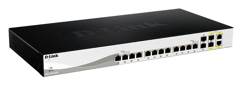 D-Link-16-PORTE-GESTITE-IN-MODO-INTELLIGENTE--DXS-1210-16TC-