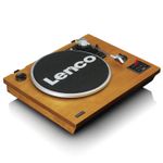 Lenco-LS-55WA-piatto-audio-Giradischi-con-trasmissione-a-cinghia-Legno-Semiautomatico