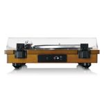 Lenco-LS-55WA-piatto-audio-Giradischi-con-trasmissione-a-cinghia-Legno-Semiautomatico