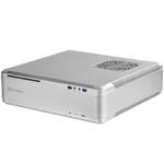 Silverstone Fortress FTZ01 Desktop Argento (Silverstone SST-FTZ01S Fortress Mini-ITX- Silver SST-FTZ01S)