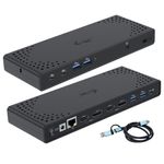 I-Deck i-tec CADUA4KDOCKPDL2 replicatore di porte e docking station per laptop Cablato USB 3.2 Gen 1 (3.1 Gen 1) Type