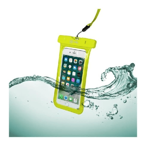 Celly-SPLASHBAG18YL-custodia-per-cellulare-158-cm--6.2--Custodia-a-sacchetto-Giallo