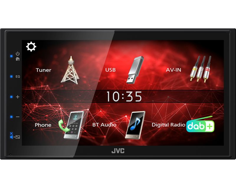 JVC-KW-M27DBT-Ricevitore-multimediale-per-auto-Nero-180-W-Bluetooth