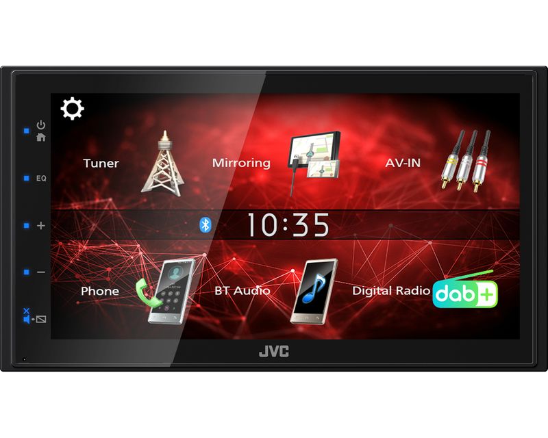 JVC-KW-M27DBT-Ricevitore-multimediale-per-auto-Nero-180-W-Bluetooth