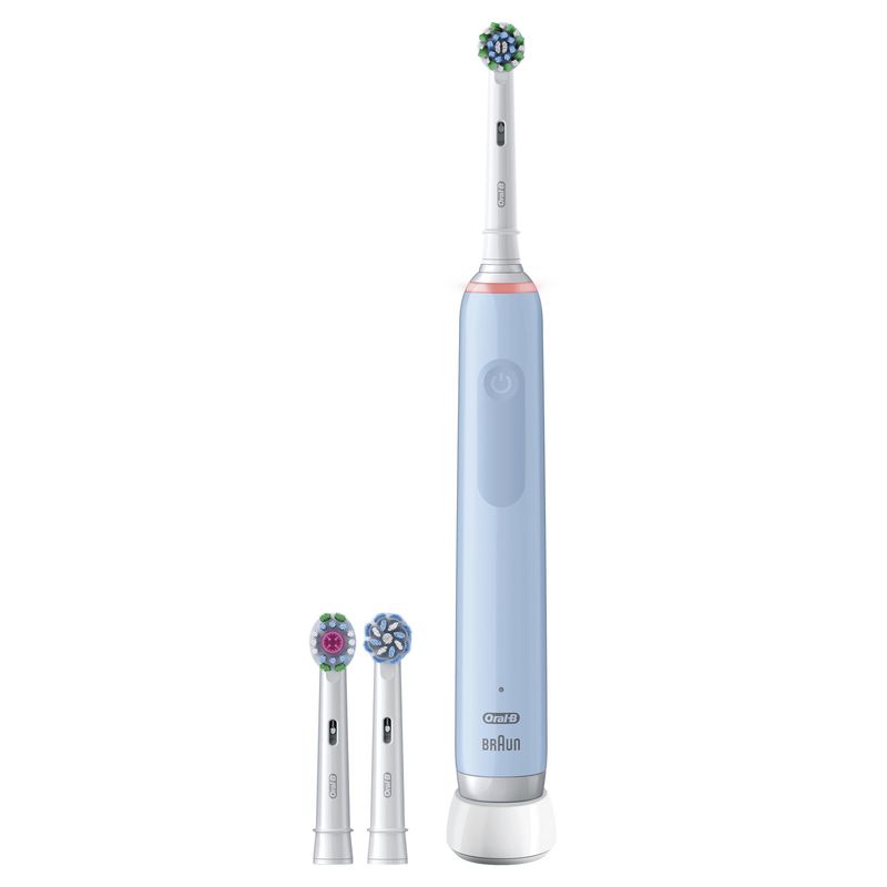 Oral-B-PRO-Spazzolino-Elettrico-Ricaricabile-3-3700-Blu-3-testine-1-Spazzolino