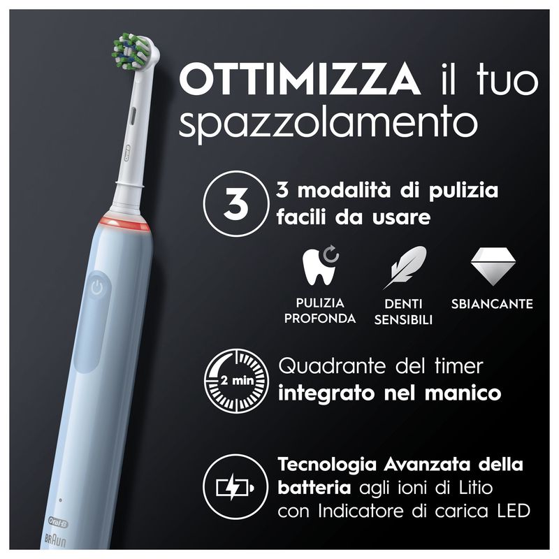 Oral-B-PRO-Spazzolino-Elettrico-Ricaricabile-3-3700-Blu-3-testine-1-Spazzolino