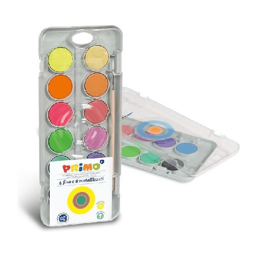 Primo-115A12FM-pittura-ad-acqua-Multi-Palette-12-pz