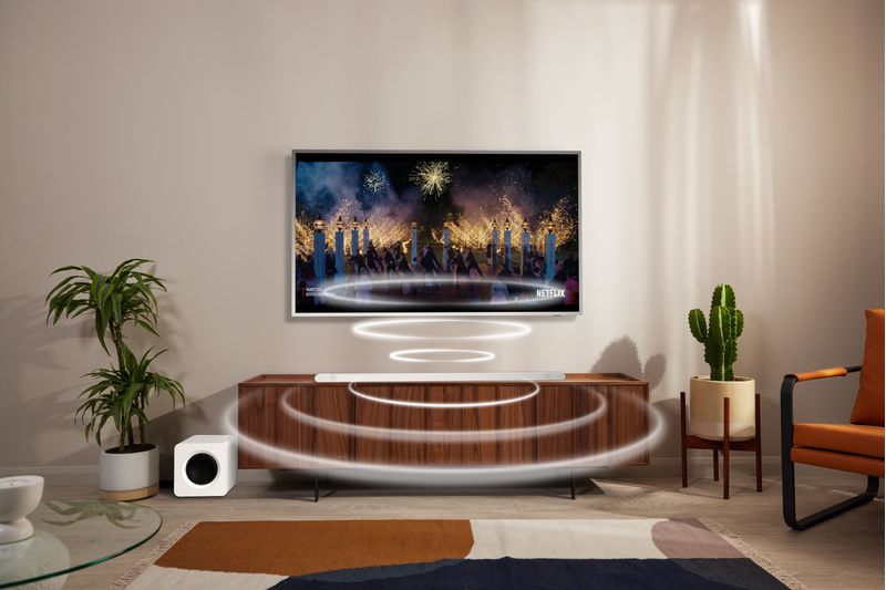 Samsung-Soundbar-HW-S801B-ZF-con-subwoofer-e-speaker-3.1.2-canali-330W-2022-audio-3D-wireless-ottimizzato