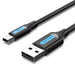 Vention COMBI cavo USB USB 2.0 3 m USB A Mini-USB B Nero