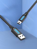 Vention-COMBI-cavo-USB-USB-2.0-3-m-USB-A-Mini-USB-B-Nero