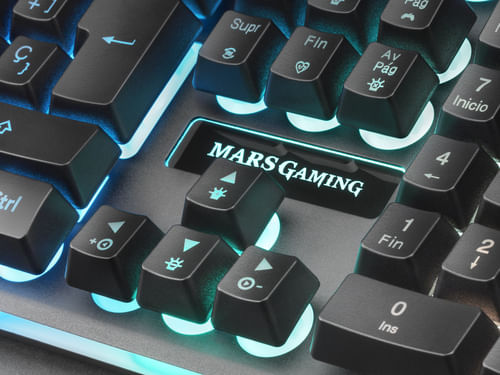 Mars-Gaming-MK320ES-tastiera-USB-QWERTY-Spagnolo-Nero