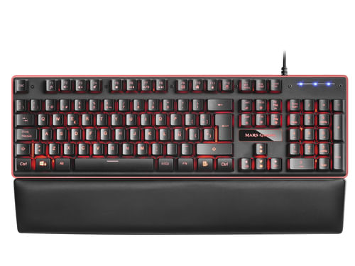 Mars-Gaming-MK320ES-tastiera-USB-QWERTY-Spagnolo-Nero