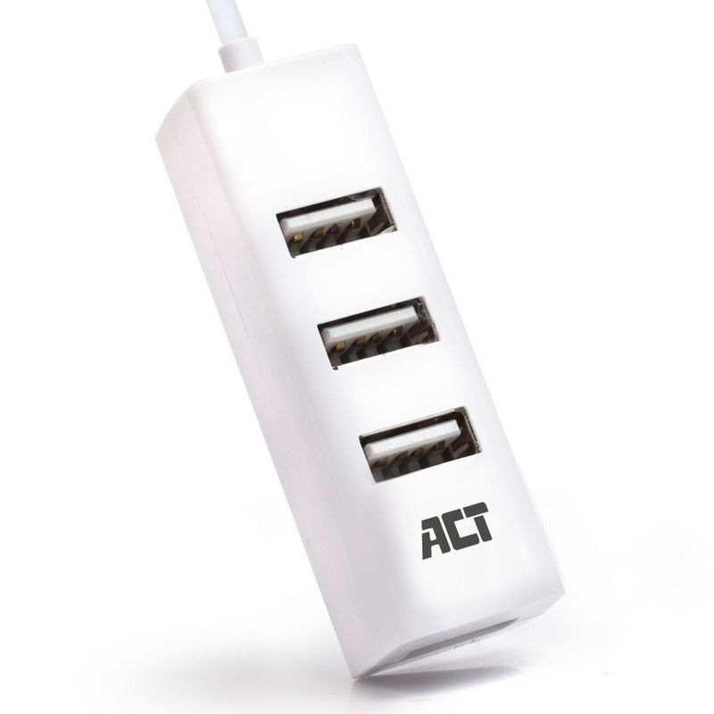 Hub-interfaccia-ACT-AC6200-USB-2.0-480-Mbit-s-Wit