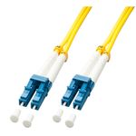 Lindy 47453 cavo a fibre ottiche 5 m LC OS2 Blu Bianco Giallo (Fibre Optic Cable LC/LC 5m - Warranty 120M)