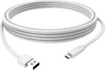 Vision---Cavo-USB---Da-USB-Tipo-A--M--a-USB-C--M----USB-3.0---3-A---1-m---bianco