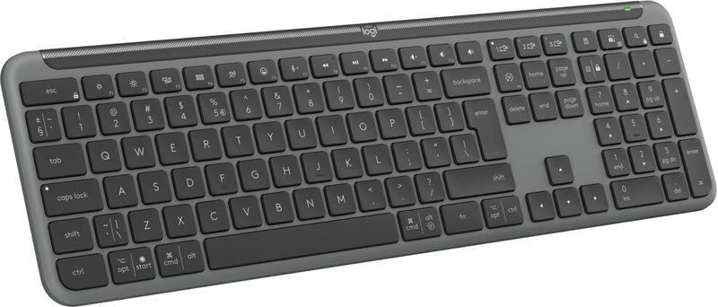 Logitech-K950-Signature-Slim-tastiera-RF-senza-fili--Bluetooth-QWERTY-US-International-Grafite