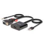 Lindy-38284-cavo-e-adattatore-video-VGA-D-Sub--3.5mm-HDMI--USB-Nero--VGA---Audio-to-HDMI---Converter---Warranty-24M-