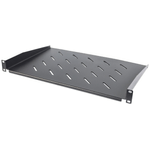 Intellinet 714891 porta accessori Mensola per scaffale (19 Cantilever Shelf 1U Shelf Depth 350mm Vented Max 25kg Black T