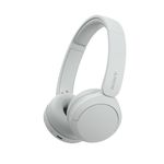 Sony Cuffie Bluetooth Wireless WH-CH520 Durata della Batteria Fino a 50 Ore con Ricarica Rapida Stile On-Ear Bianco