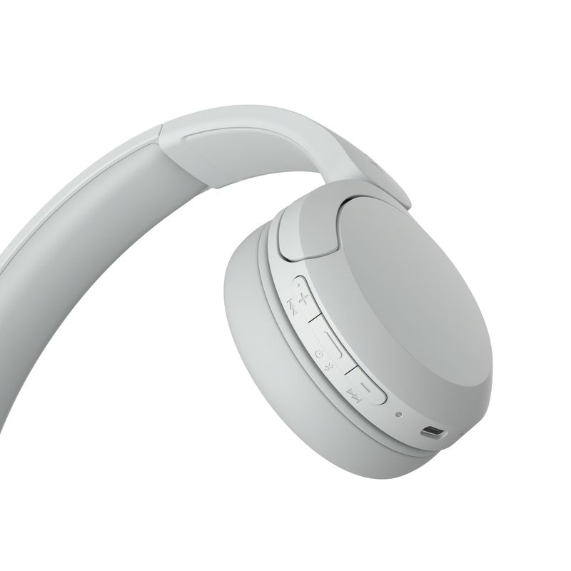 Sony-Cuffie-Bluetooth-wireless-WH-CH520---Durata-della-batteria-fino-a-50-ore-con-ricarica-rapida-stile-on-ear---Bianco