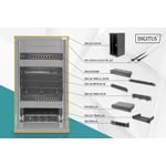 Digitus 10 inch network bundle -  incl. 12U cabinet -  black and various components