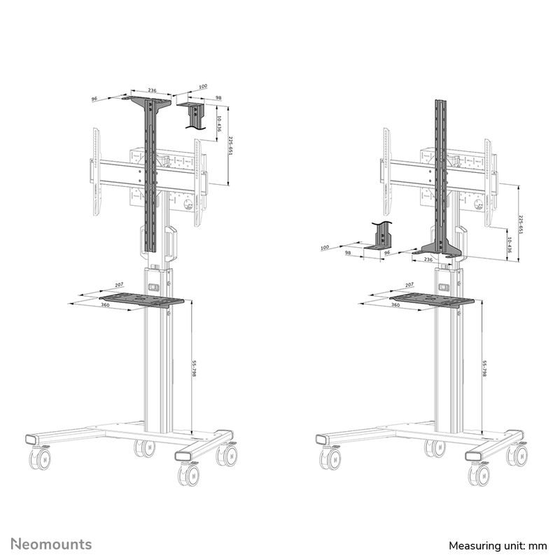 Neomounts-videobar-e-kit-multimediale