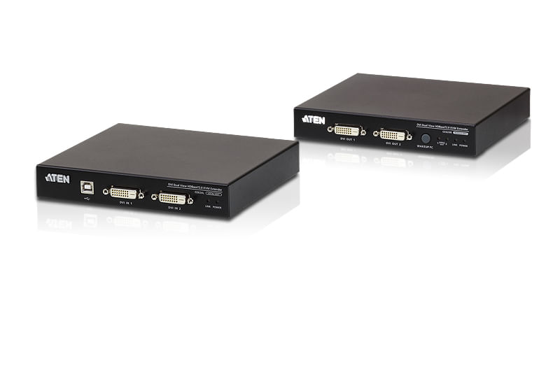 Aten-DVI-Dual-View-HDBaseT-2.0-KVM-Extender