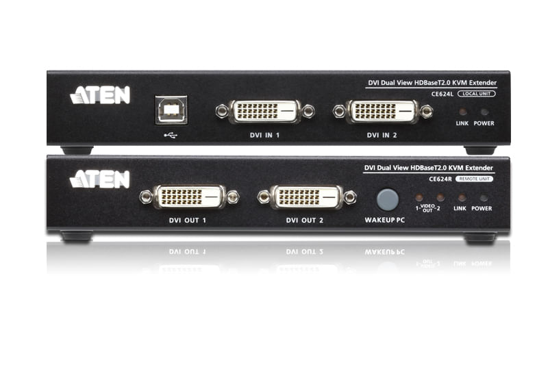 Aten-DVI-Dual-View-HDBaseT-2.0-KVM-Extender