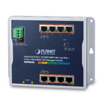 PLANET WGS-4215-8P2S switch di rete Gestito Gigabit Ethernet (10/100/1000) Supporto Power over Ethernet (PoE) Nero