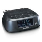 Lenco-CR-605BK-sveglia-Sveglia-digitale-Nero