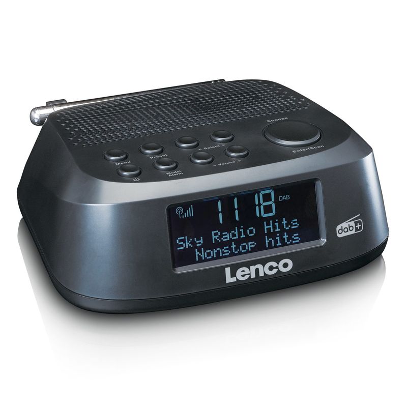 Lenco-CR-605BK-sveglia-Sveglia-digitale-Nero