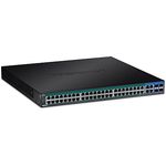 Trendnet TPE-5240WS switch di rete Gestito Gigabit Ethernet (10/100/1000) Supporto Power over Ethernet (PoE) 1U Nero