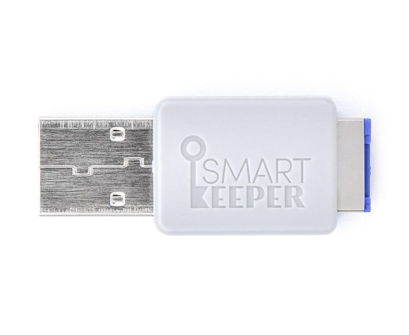 Chiavetta-USB-con-serratura-SMARTKEEPER-ESSENTIAL-Blu-scuro