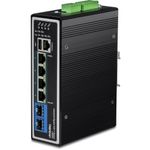 Trendnet TI-BG62I switch di rete Gestito L2+ Gigabit Ethernet (10/100/1000) Supporto Power over Ethernet (PoE) Nero