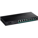 Trendnet TPE-TG380 switch di rete Non gestito 2.5G Ethernet 100/1000/2500 Supporto Power over Ethernet PoE Nero (8-PORT