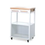 Foppapedretti Carrello Benchef Bianco/naturale