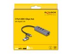 Delock-Hub-USB-5-Gbps-a-3-porte--LAN-Gigabit-con-porta-USB-Type-C-o-USB-Type-A-in-un-alloggiamento-metallico