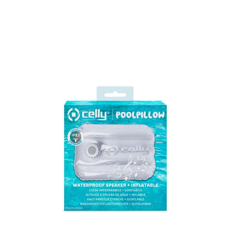 Celly-Poolpillow-Altoparlante-portatile-mono-Bianco-3-W