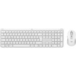 Logitech MK950 Signature Slim tastiera Mouse incluso Ufficio RF senza fili + Bluetooth QWERTZ Tedesco Grafite, Bianco