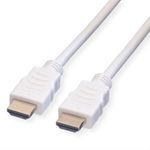 Value 11.99.5706 cavo HDMI 75 m HDMI tipo A Standard Bianco (VALUE HDMI HS CableEthernet. A-A. M/M. White 7.5m)