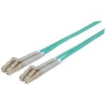 Intellinet 750134 cavo a fibre ottiche 2 m LC OM3 Colore acqua (Intellinet 750134 Fiber Optic Cable)