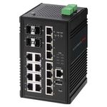 Edimax IGS-5416P switch di rete Gestito Gigabit Ethernet (10/100/1000) Supporto Power over Ethernet (PoE) Nero