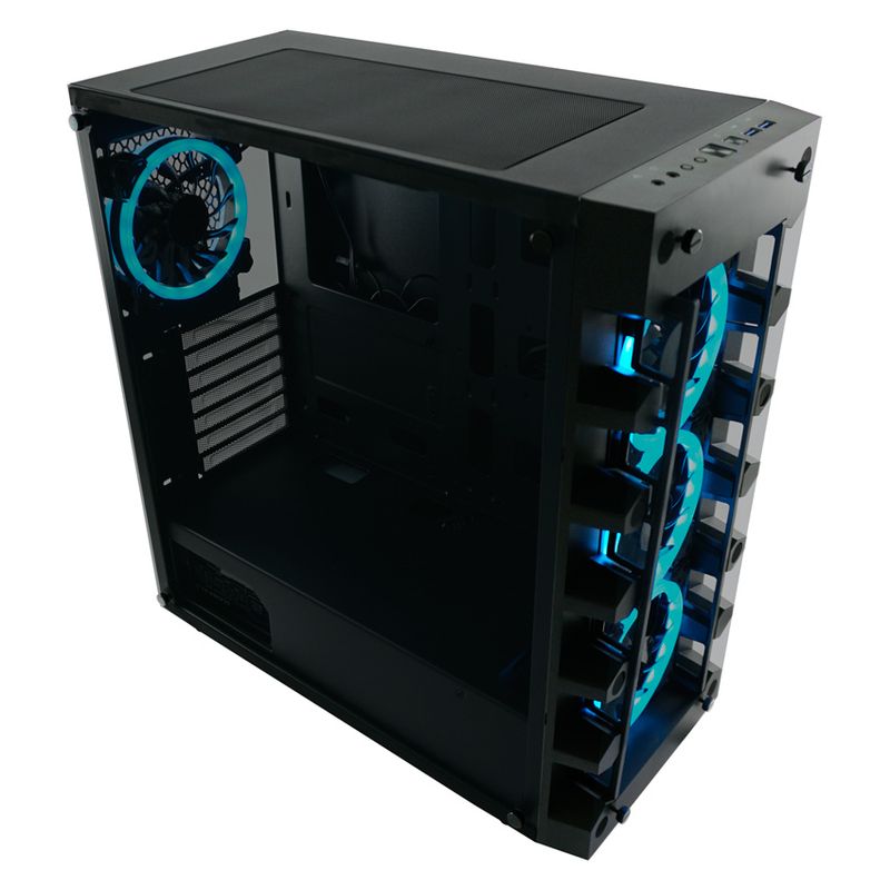 Case-MidiTower-ATX-709B-nero-USB3.0-Audio-senza-rete-SolarSystemX